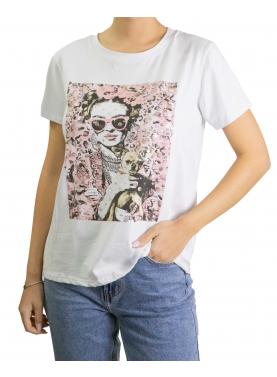 t shirt con stampa